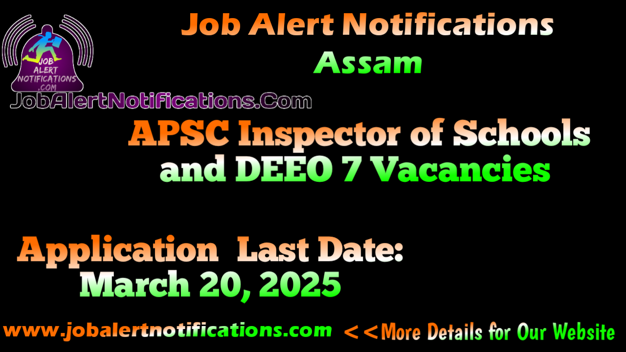 APSC Inspector of Schools & DEEO