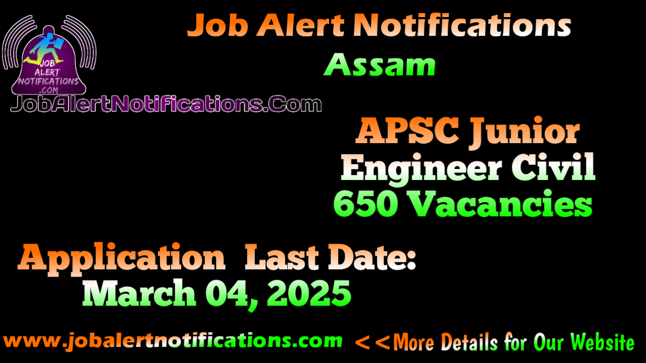 APSC Junior Engineer Civil